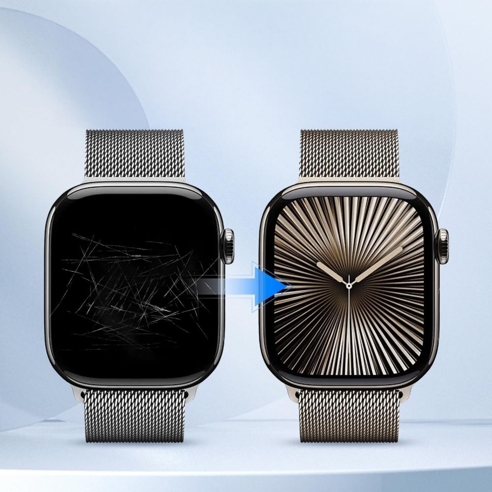 Tech-Protect Hofi Hydro Flex+ 2 pakuočių hidrogelio plėvelė, skirta Huawei Watch Fit 3 / 4 - skaidri -- Cell phone...