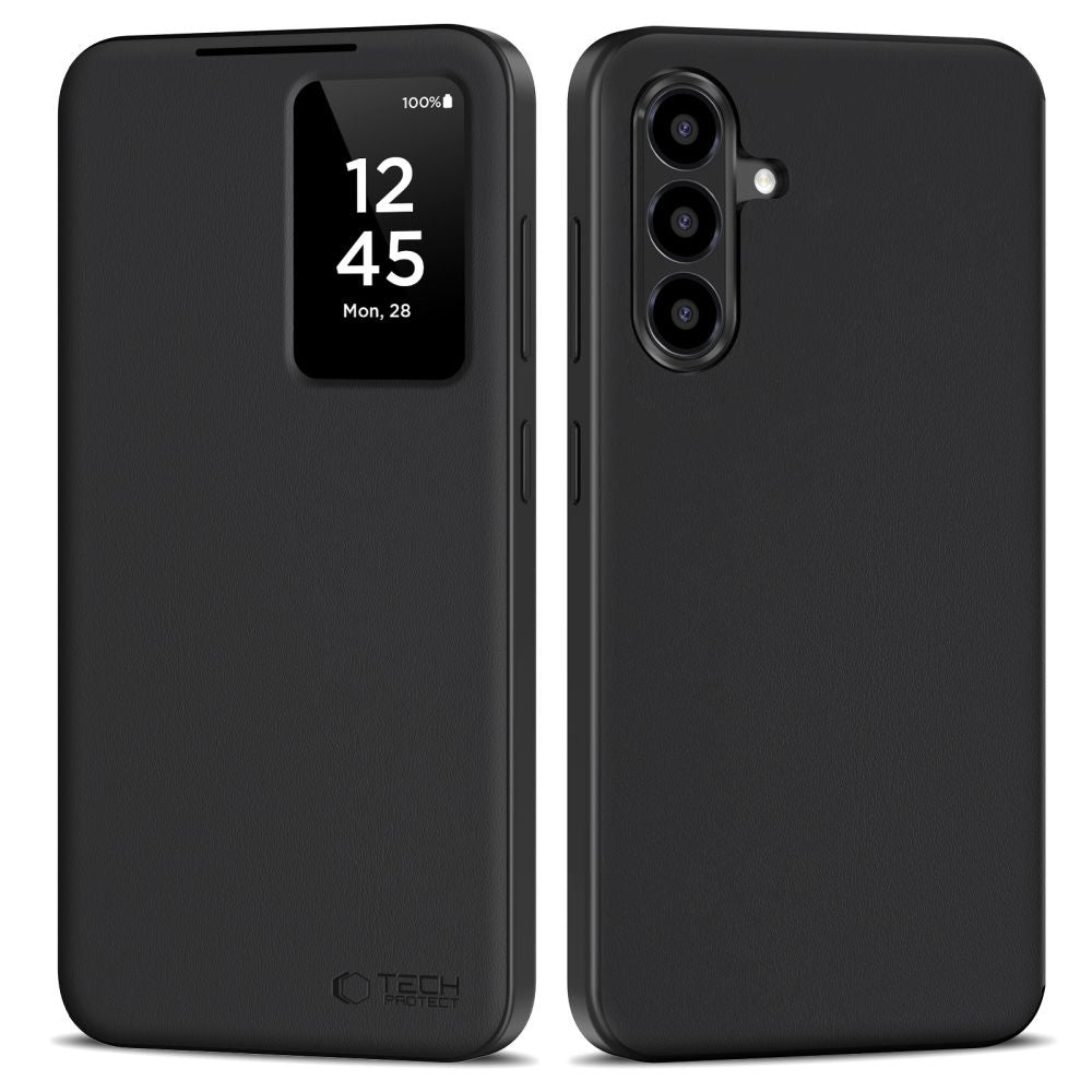 Tech-Protect Smart Wallet dėklas Galaxy A56 5G – juodas -- Samsung Galaxy A56 5G