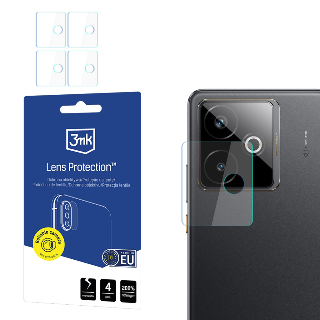 Hibridinis stiklas 3mk Lens Protection kamerų objektyvams, skirtas Realme GT 7T -- Realme GT 7T