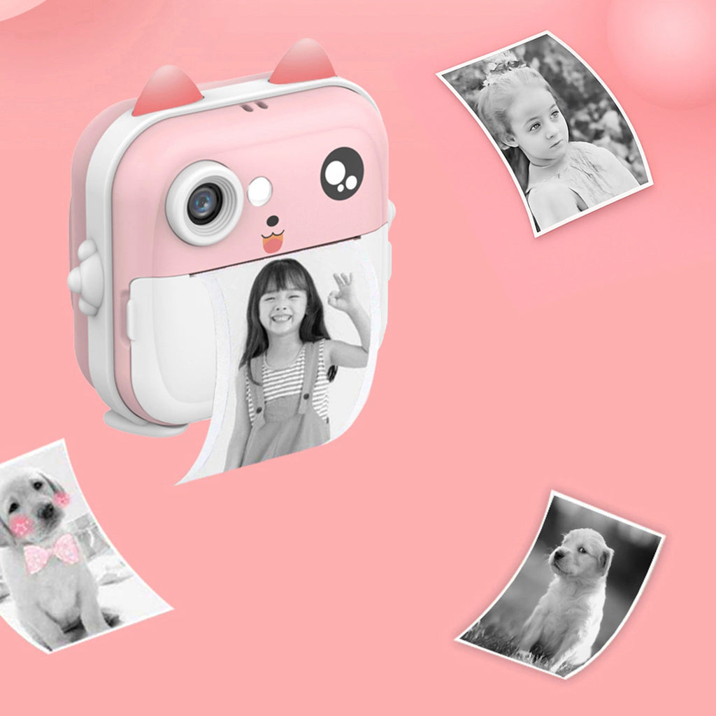 Wozinsky WDT-01 Terminis spausdintuvo fotoaparatas vaikams - Rožinė -- Uncategorized
