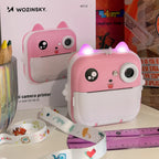 Wozinsky WDT-01 Terminis spausdintuvo fotoaparatas vaikams - Rožinė -- Uncategorized
