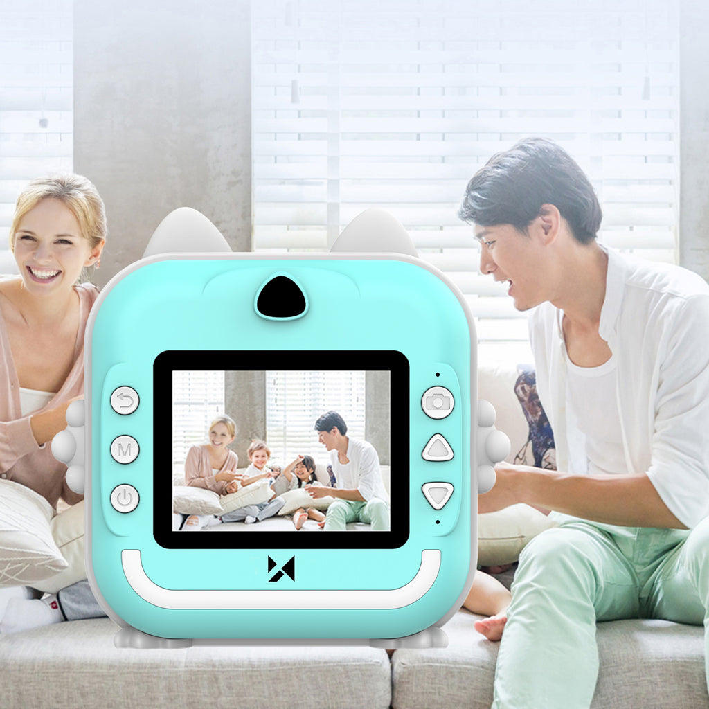 Wozinsky WDT-02 Terminis spausdintuvo fotoaparatas vaikams - Mėlyna -- Uncategorized
