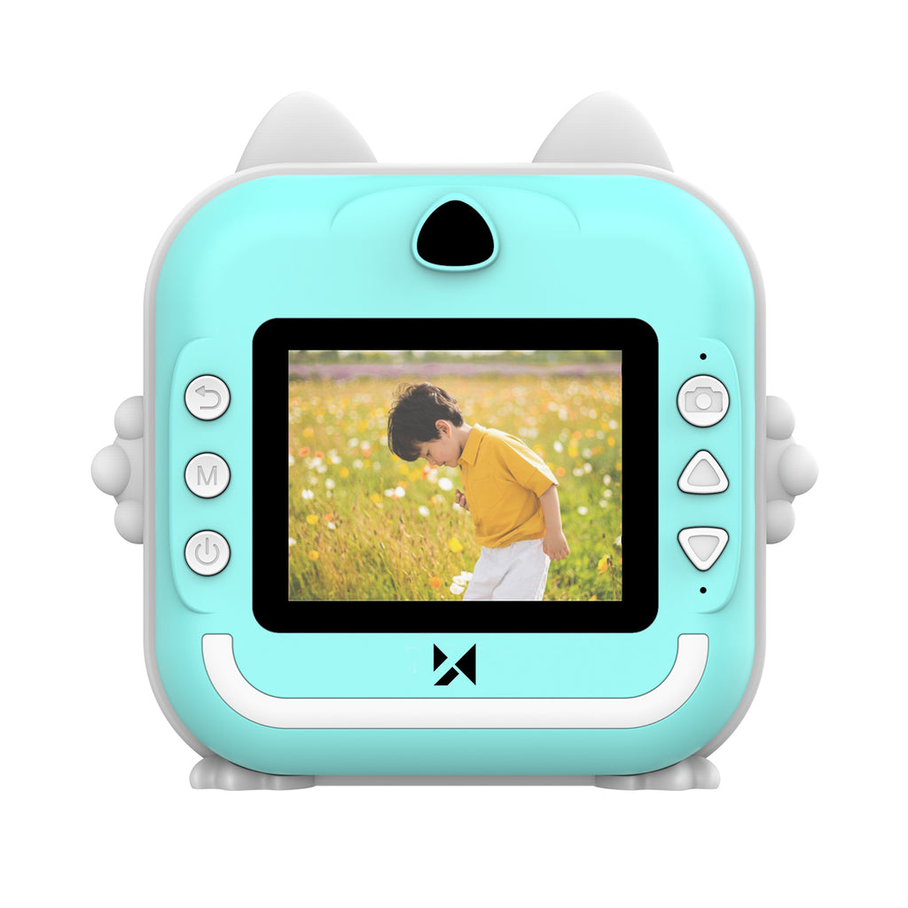 Wozinsky WDT-02 Terminis spausdintuvo fotoaparatas vaikams - Mėlyna -- Uncategorized