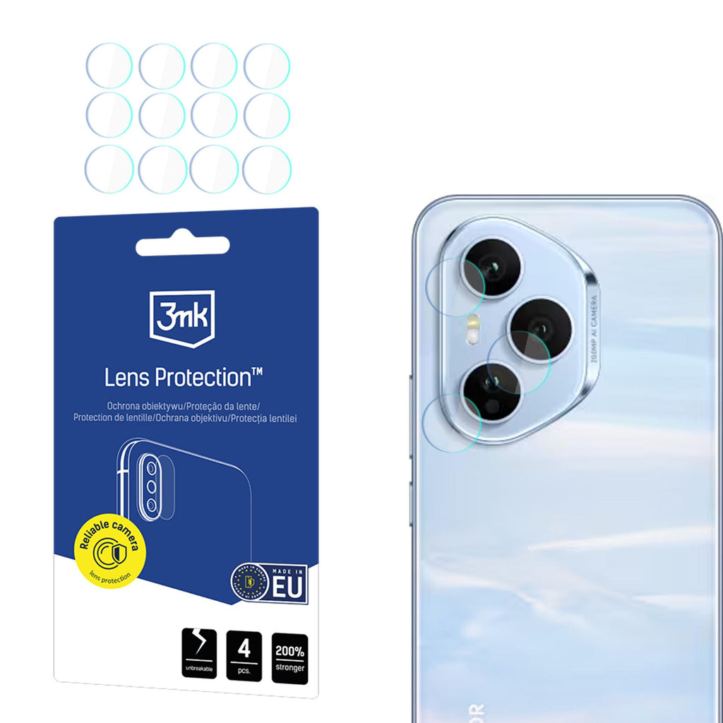 3mk objektyvo apsaugos hibridinis stiklas, skirtas fotoaparato objektyvui Honor 400 PRO -- Honor 400 Pro