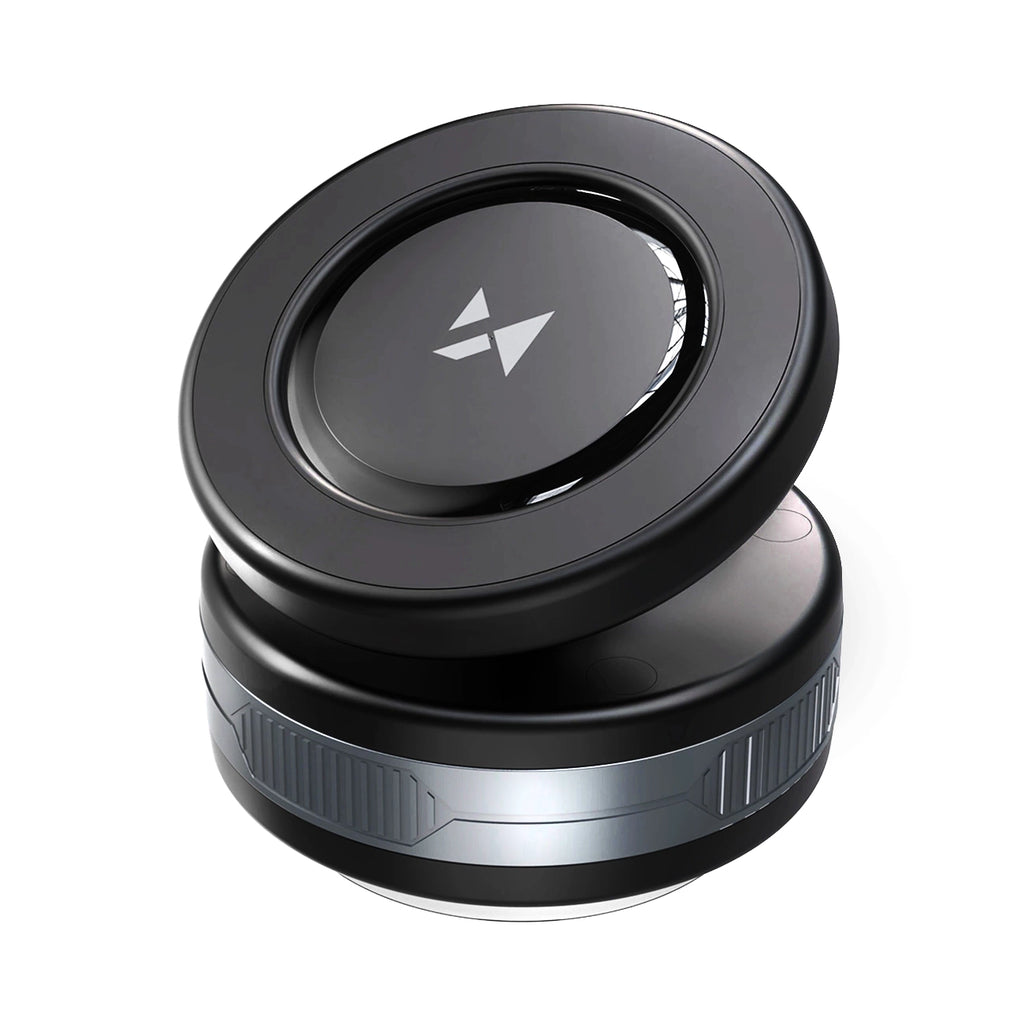 Wozinsky WUSQ-01 automobilinis laikiklis su Qi įkrovikliu, suderinamas su MagSafe juodas