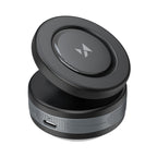 Wozinsky WUSQ-01 automobilinis laikiklis su Qi įkrovikliu, suderinamas su MagSafe juodas