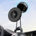 Wozinsky WUSM-01 magnetinis automobilinis laikiklis prietaisų skydeliui / priekiniam stiklui, juodas