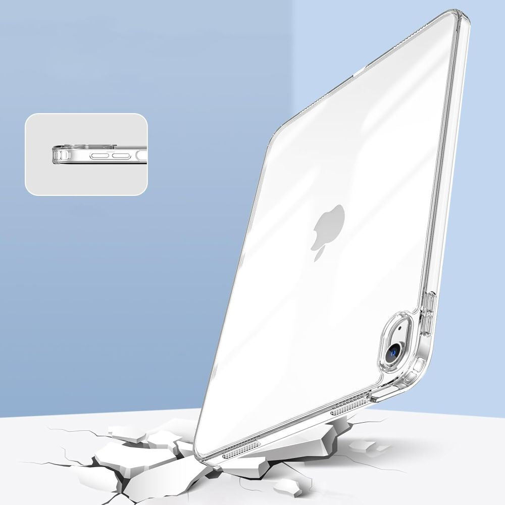 Tech-Protect FlexAir hibridinis dėklas, skirtas iPad 10.9" 10 / 2022 / 11" 11 / 2025 - skaidrus