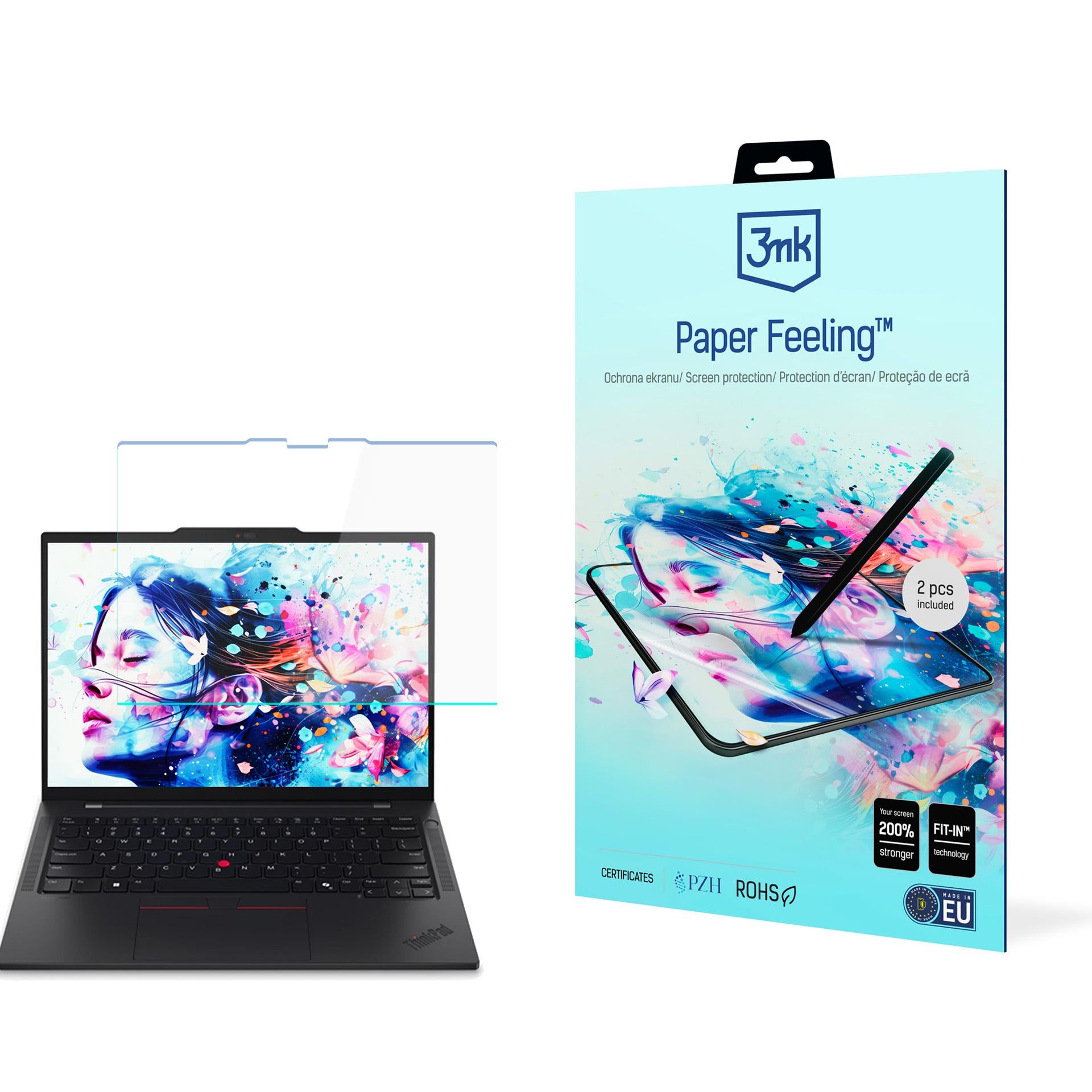 3mk Paper Feeling apsauginė plėvelė Lenovo ThinkPad T14s 2in1 Gen 1 -- Cell phone protection film