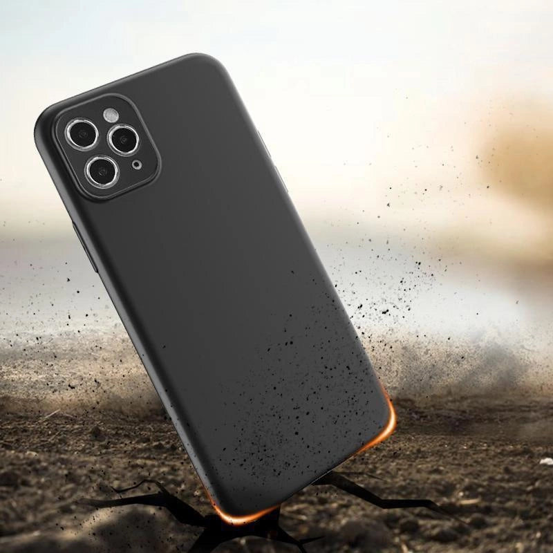 TPU dėklas Samsung Galaxy A06 5G – juodas -- Samsung Galaxy A06