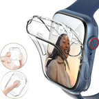 Itin skaidrus laikrodžio dėklas, skirtas Apple Watch 40mm (serija 4/5/6/SE) – skaidrus -- Apple Watch 40mm (serija 4 /...