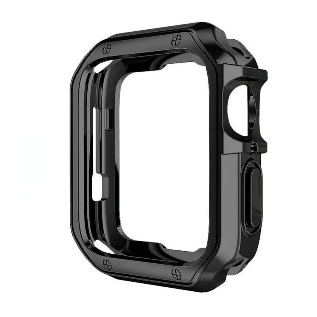 Soft Strong apsauginis dėklas Apple Watch Ultra 49 mm – juodas -- Apple Watch Ultra 1/2 (49mm)
