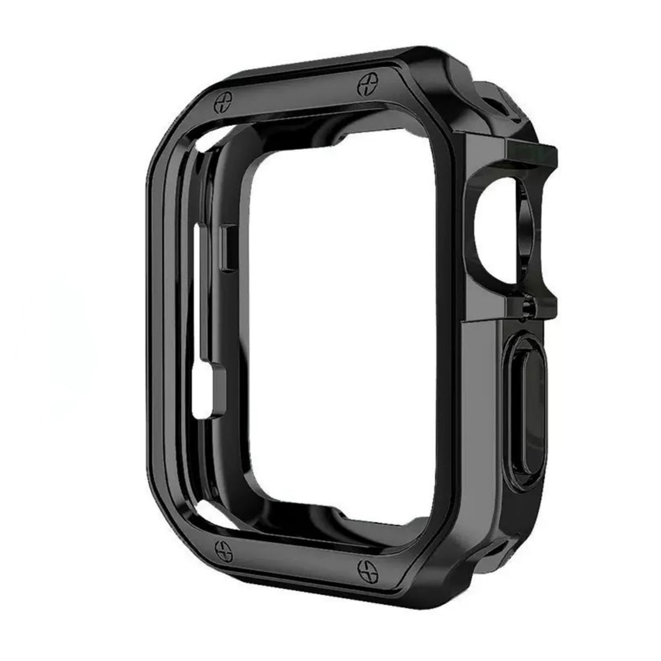 Soft Strong apsauginis dėklas Apple Watch Ultra 49 mm – juodas -- Apple Watch Ultra 1/2 (49mm)