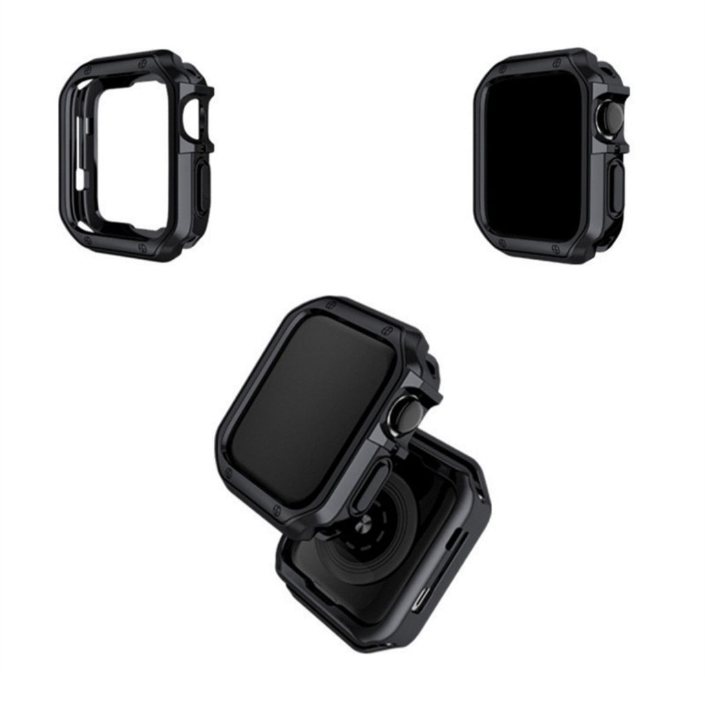 Soft Strong apsauginis dėklas Apple Watch Ultra 49 mm – juodas -- Apple Watch Ultra 1/2 (49mm)