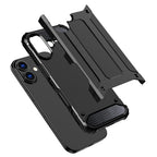 Hybrid Armor dėklas iPhone 17 – juodas -- iPhone 17