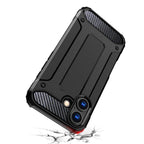 Hybrid Armor dėklas iPhone 17 – juodas -- iPhone 17