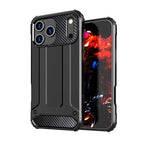 Hybrid Armor dėklas iPhone 17 Pro – juodas