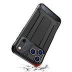 Hybrid Armor dėklas iPhone 17 Pro – juodas