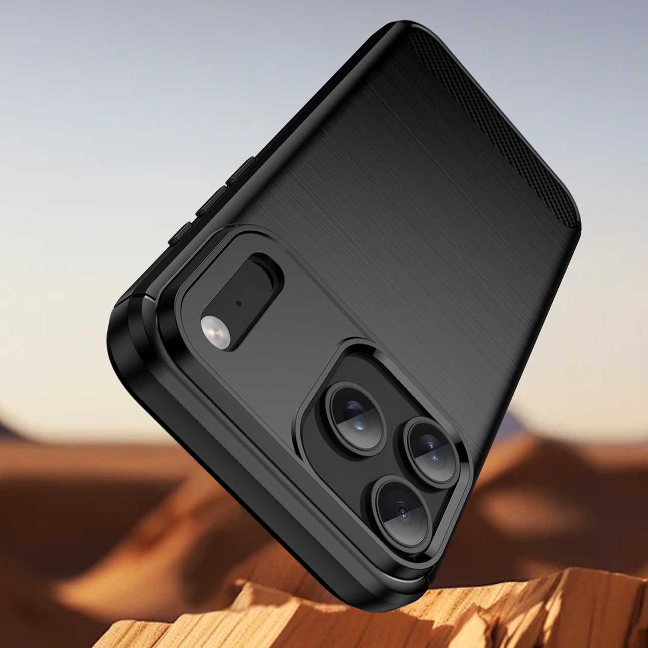 Anglies dėklas, skirtas iPhone 17 Pro – juodas -- iPhone 17 Pro