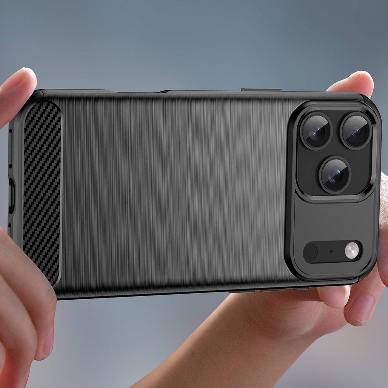 Anglies dėklas, skirtas iPhone 17 Pro – juodas -- iPhone 17 Pro