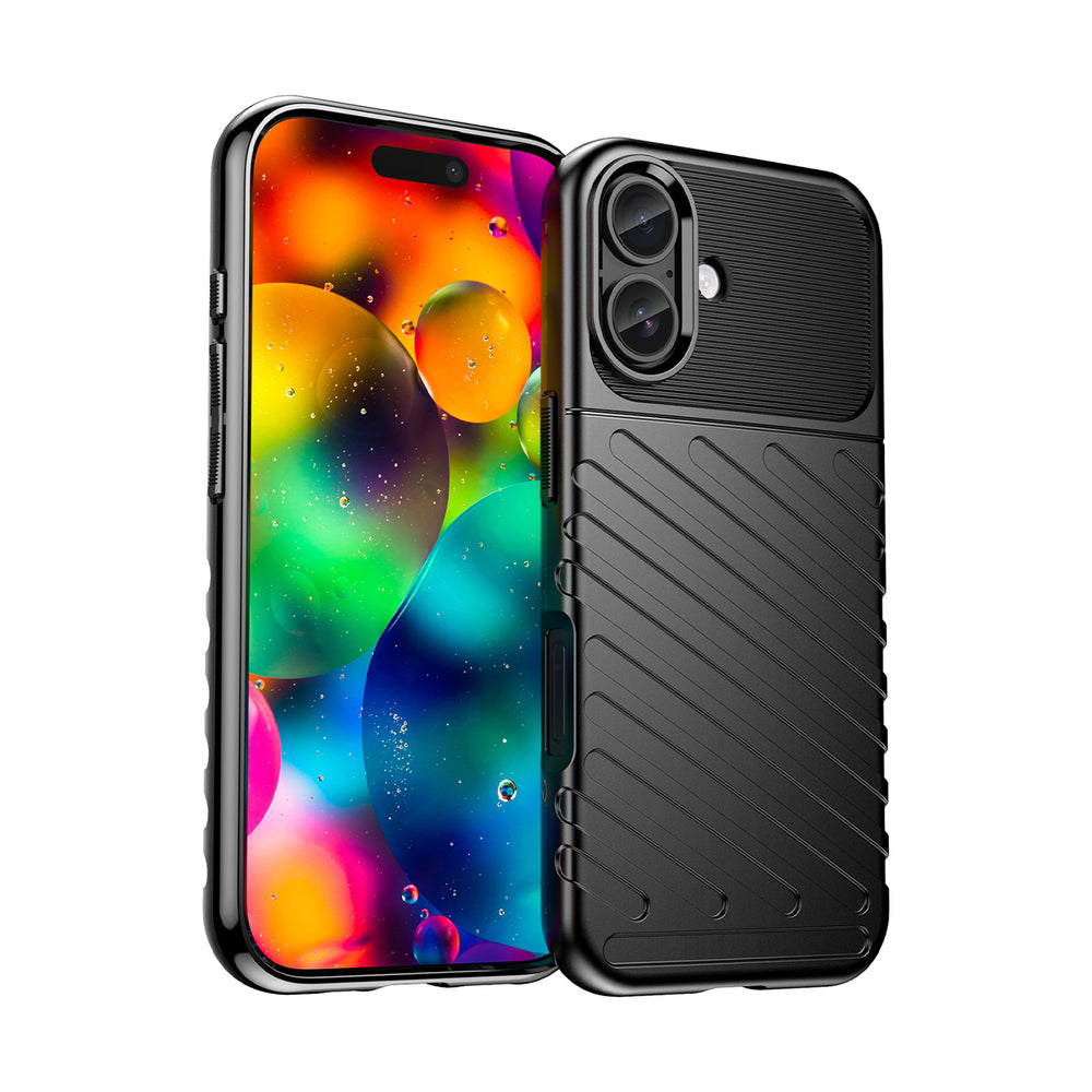 TPU dėklas iPhone 17 – juodas -- iPhone 17