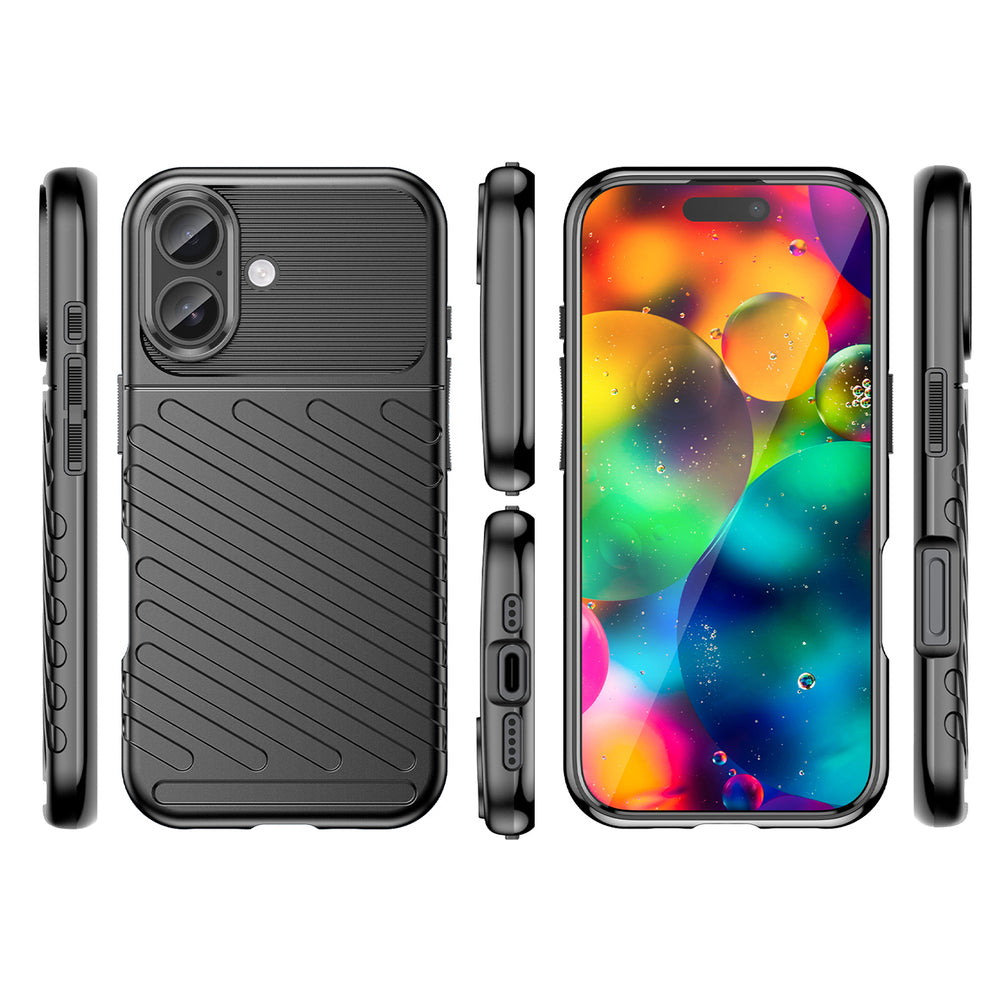 TPU dėklas iPhone 17 – juodas -- iPhone 17