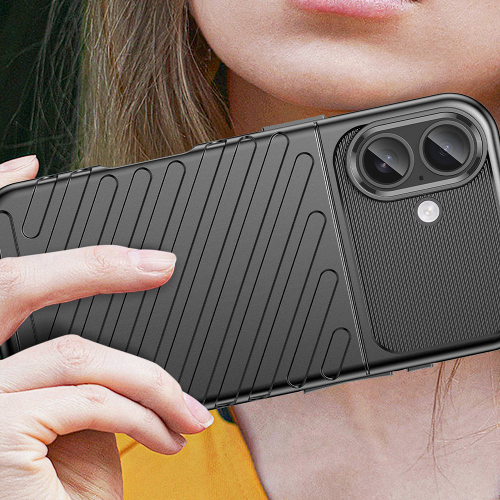 TPU dėklas iPhone 17 – juodas -- iPhone 17