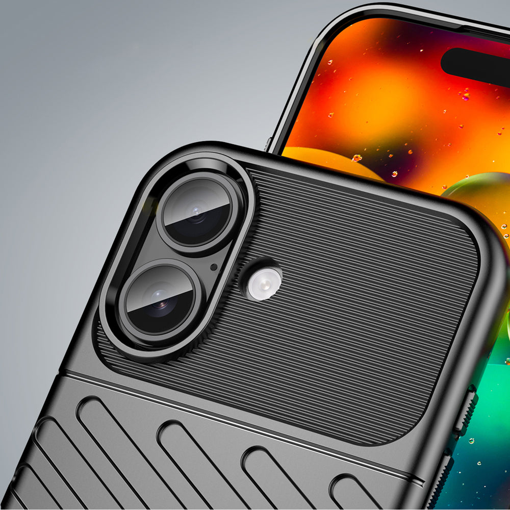 TPU dėklas iPhone 17 – juodas -- iPhone 17