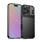 Thunder TPU dėklas iPhone 17 Pro – juodas -- iPhone 17 Pro