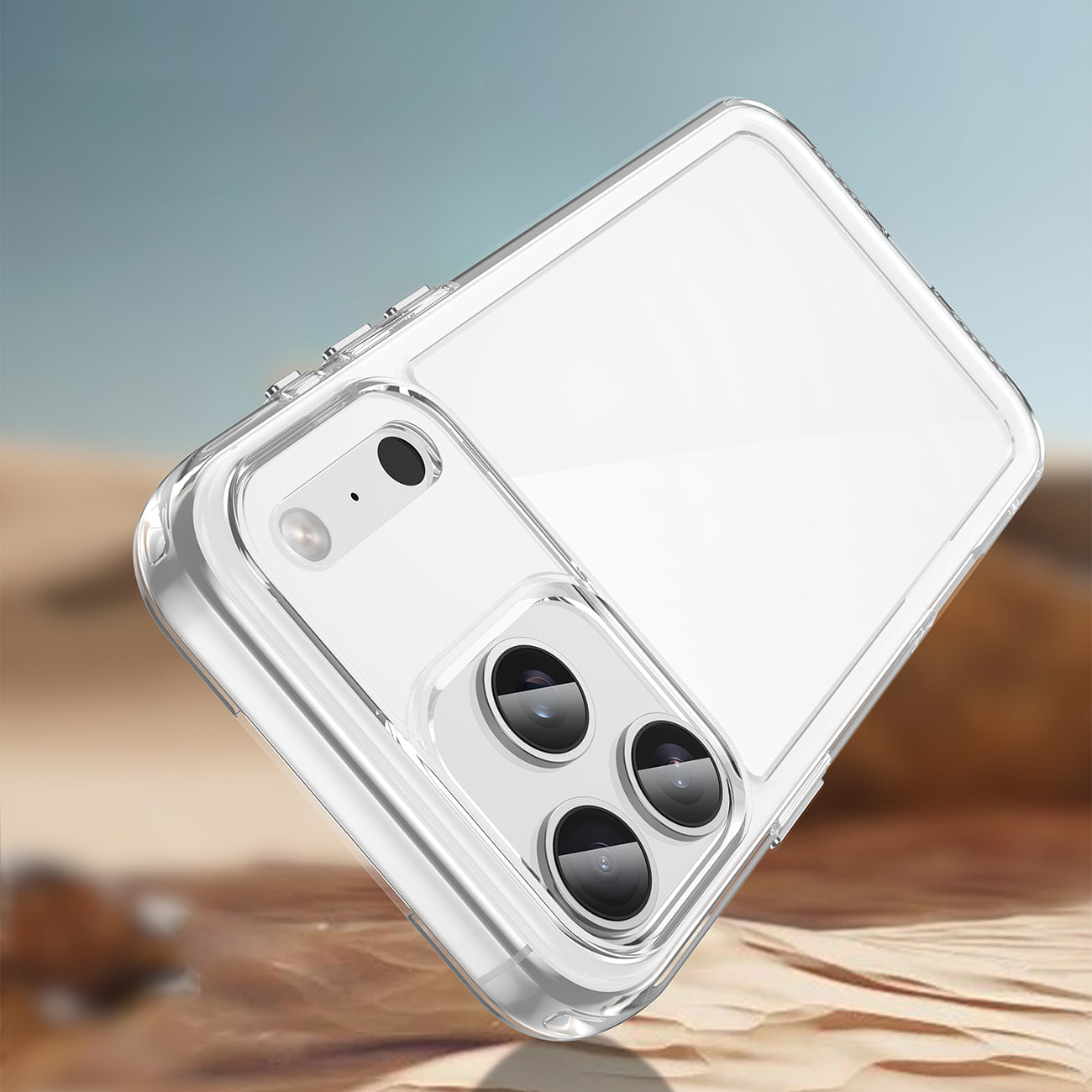 „Outer Space“ dėklas, skirtas „iPhone 17 Pro“ – skaidrus -- iPhone 17 Pro