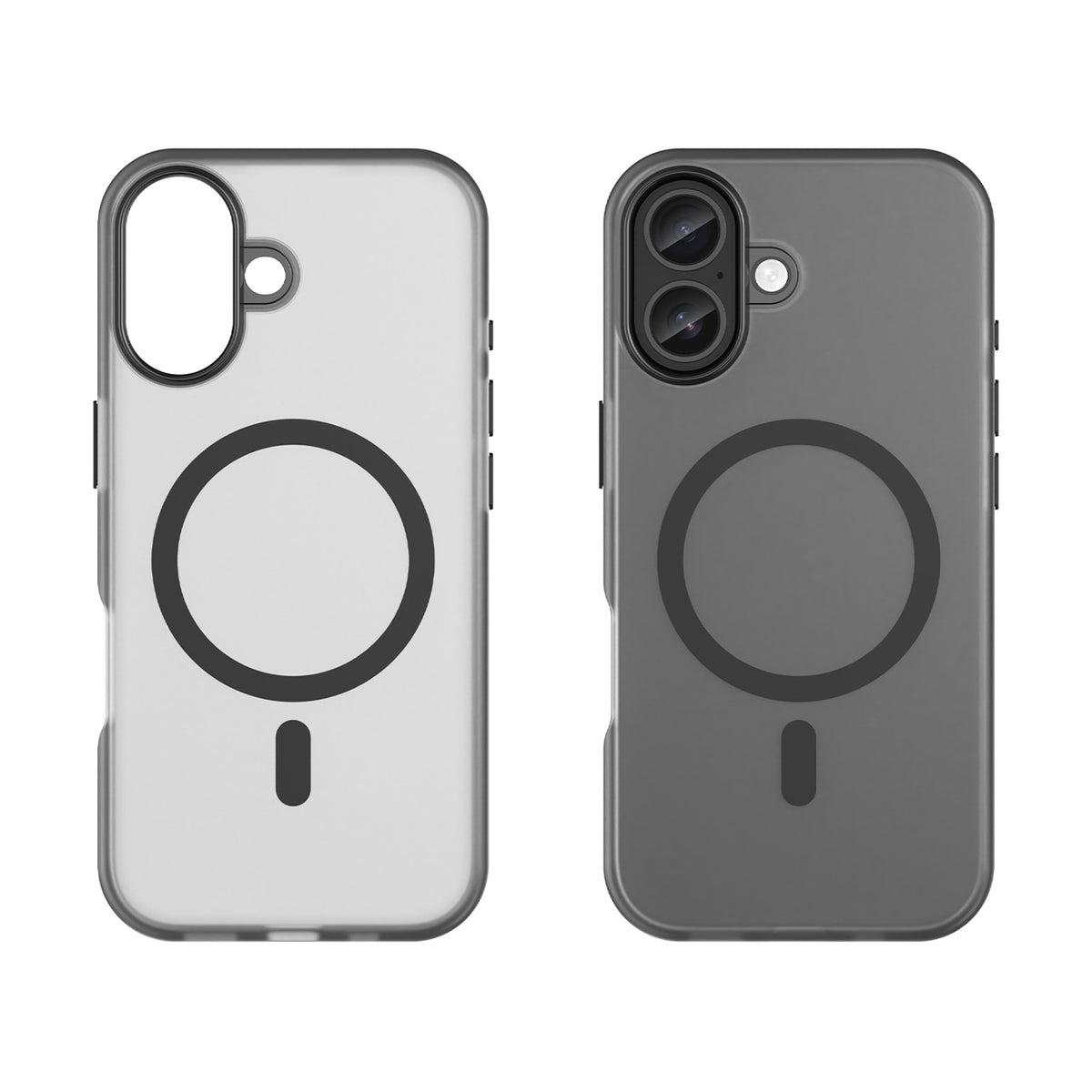 MagSafe magnetinis dėklas iPhone 17 – juodas matinis -- iPhone 17