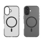MagSafe magnetinis dėklas iPhone 17 – juodas matinis -- iPhone 17