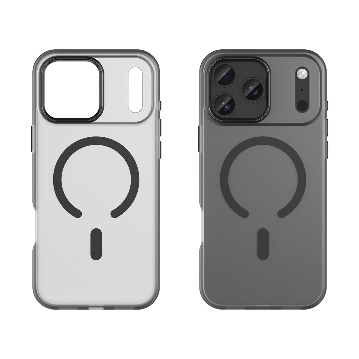 MagSafe dėklas iPhone 17 Pro Max – matinis juodas -- iPhone 17 Pro Max