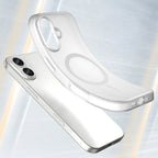 Magnetinis MagSafe dėklas iPhone 17 – matinis baltas