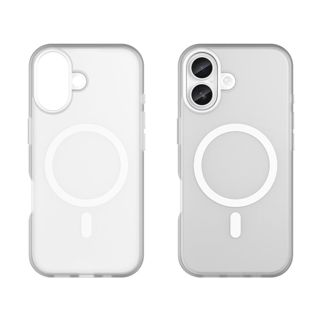 Magnetinis MagSafe dėklas iPhone 17 – matinis baltas