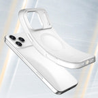 MagSafe magnetinis dėklas iPhone 17 Pro Max – matinis baltas