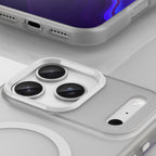 MagSafe magnetinis dėklas iPhone 17 Pro Max – matinis baltas
