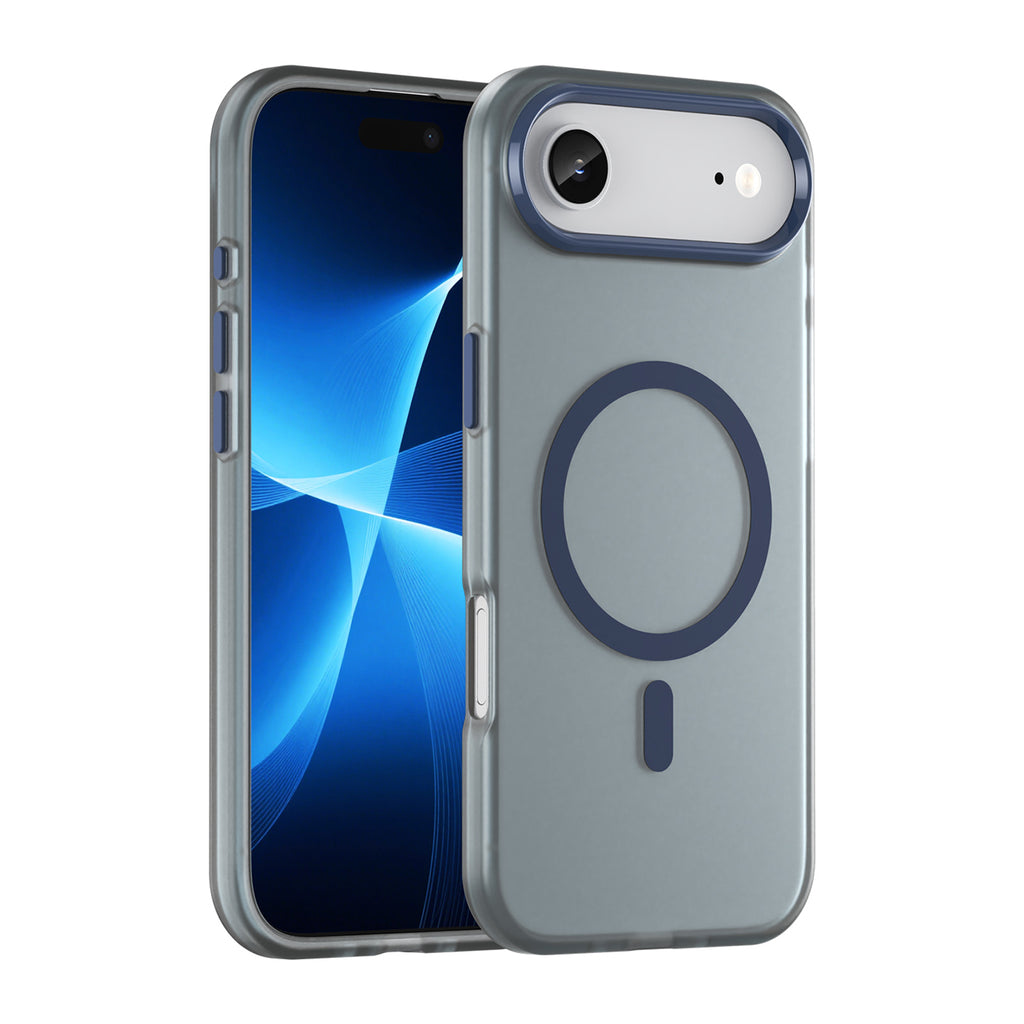 Magnetinis abrazyvas iPhone 17 Air Case Compatible with MagSafe – matinė mėlyna -- Cell phone cases and covers