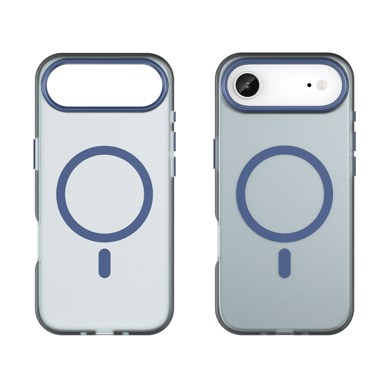 Magnetinis abrazyvas iPhone 17 Air Case Compatible with MagSafe – matinė mėlyna -- Cell phone cases and covers