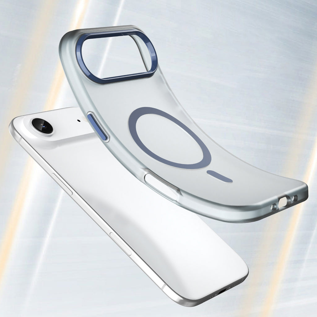 Magnetinis abrazyvas iPhone 17 Air Case Compatible with MagSafe – matinė mėlyna -- Cell phone cases and covers