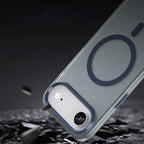 Magnetinis abrazyvas iPhone 17 Air Case Compatible with MagSafe – matinė mėlyna -- Cell phone cases and covers