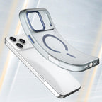 Magnetinis abrazyvinis iPhone 17 Pro dėklas, suderinamas su MagSafe - Matinė mėlyna