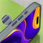 Magnetinis abrazyvinis iPhone 17 Pro dėklas, suderinamas su MagSafe - Matinė mėlyna
