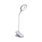 Mini Wozinsky Belaidė LED skaitymo lempa su žiebtuvėliu + USB-C kabeliu - Balta -- Table Lamps
