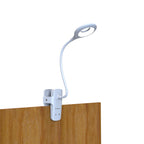 Mini Wozinsky Belaidė LED skaitymo lempa su žiebtuvėliu + USB-C kabeliu - Balta -- Table Lamps