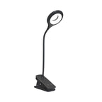 Mini Wozinsky Belaidė LED skaitymo lempa su žiebtuvėliu + USB-C kabeliu - Juoda -- Table Lamps