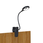 Mini Wozinsky Belaidė LED skaitymo lempa su žiebtuvėliu + USB-C kabeliu - Juoda -- Table Lamps