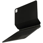 Uniq „Venno Pro“ magnetinis išmanusis dėklas su klaviatūra, skirtas iPad Air 13“ 2024 / 2025 / iPad Pro 13“ 2024 m. – juodas
