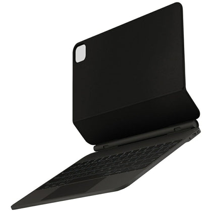 Uniq „Venno Pro“ magnetinis išmanusis dėklas su klaviatūra, skirtas iPad Air 13“ 2024 / 2025 / iPad Pro 13“ 2024 m. – juodas