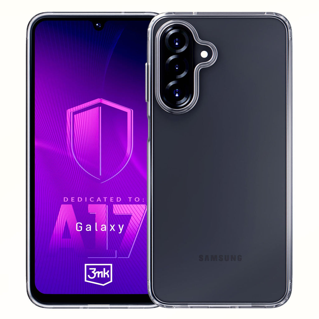 3mk šarvų dėklas, skirtas Samsung Galaxy A17 5G – skaidrus -- Samsung Galaxy A17 5G